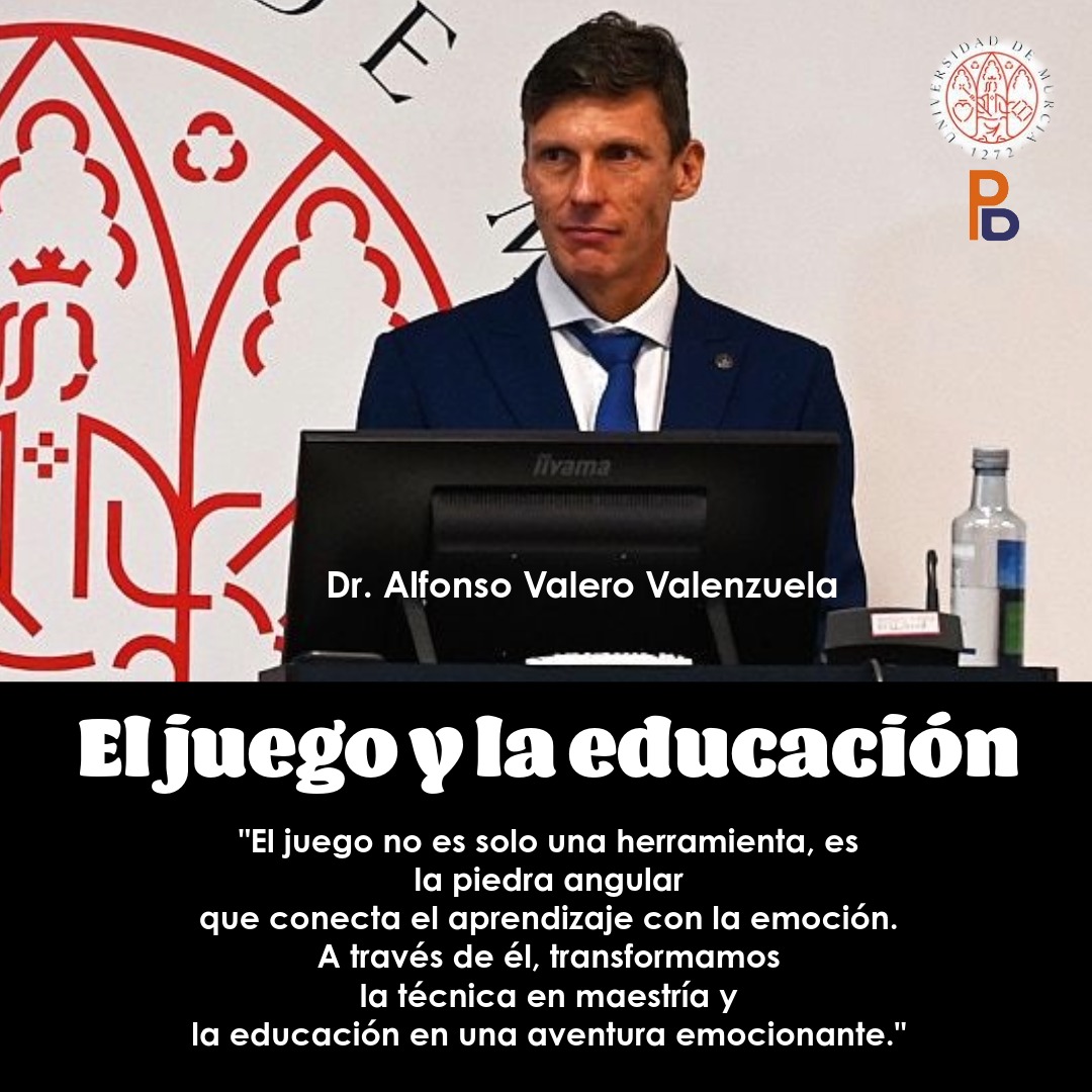 Dr. Alfonso Valero, Catedrático de la Facultad de CC del Deporte, Universidad de Murcia